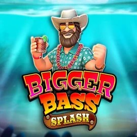 Bigger Bass Splash online game logo by Pragmatic Play on glorious-bingo.co.uk