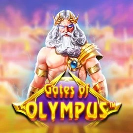 Gates of Olympus logo – Slots by Pragmatic Play at Glorious Bingo