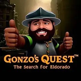 Gonzo's Quest logo by NetEnt at Glorious BingoGonzo's Quest