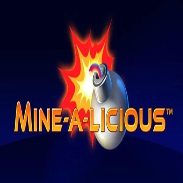 Mine a Licious online game logo by Playtech on glorious-bingo.co.uk