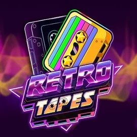 Retro Tapes by Push Gaming, showcased at glorious-bingo.co.uk – game logo