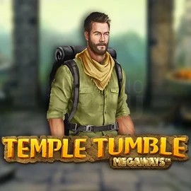 Temple Tumble Megaways logo – Slots by Relax Gaming at Glorious Bingo